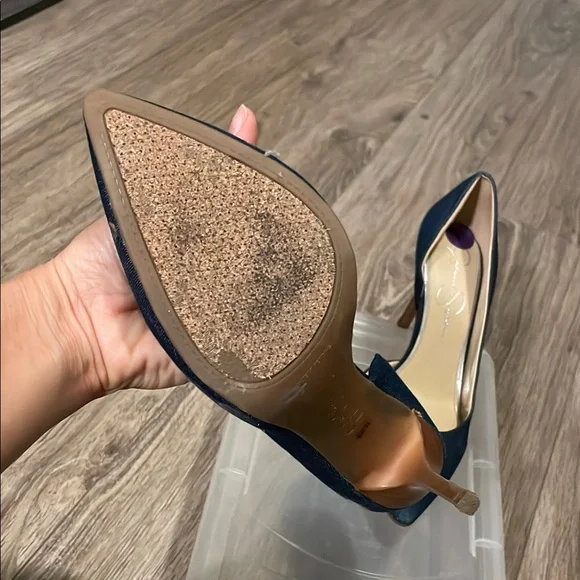 Jessica Simpson Blue Women's Heels - Picture 4 of 6